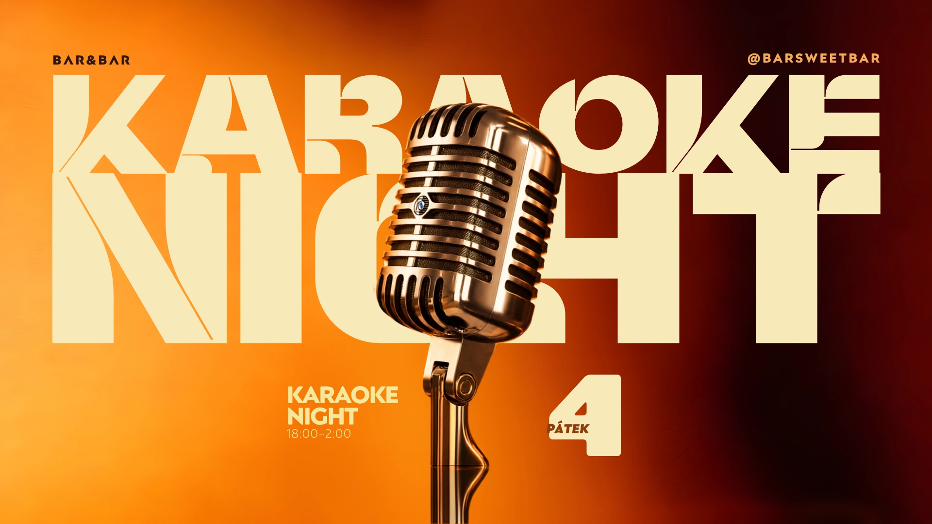 BAR&BAR, nový vizuál Karaoke night